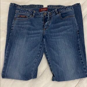 Blue denim bootcut jeans💜